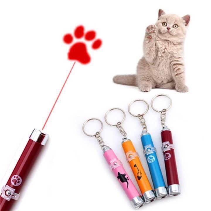 ★送料無料 新品 2個セット ペット用 LED ライト ポインター ビーム 猫 おもちゃ ねこじゃらし ネコちゃんの運動不足解消に カラー選択あり_画像1