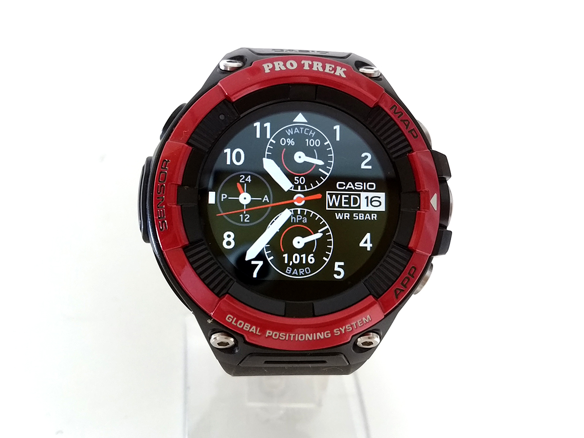 【 動作品 】 カシオ プロトレック 腕時計 スマートウォッチ CASIO PRO TREK Smart WSD-F21 HR Smart  Outdoor Watch