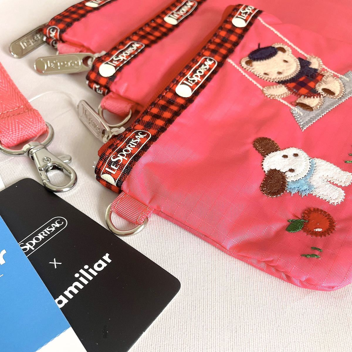 新品未使用 LeSportsac レスポートサック ファミリア familiar 3 新品未使用 LeSportsac レスポートサック ファミリア familiar 3
