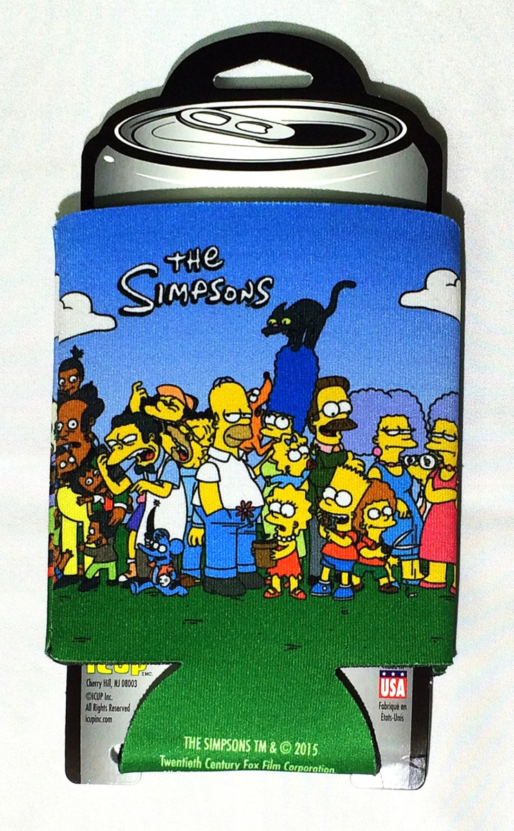 The Simpsons（ザ・シンプソンズ）Simpsons Friends & Family　缶クーラー_画像1