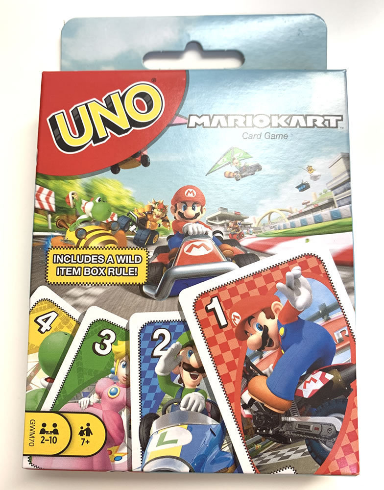 Mario Kart (マリオカート) UNO (ウノ) カードゲーム_画像1