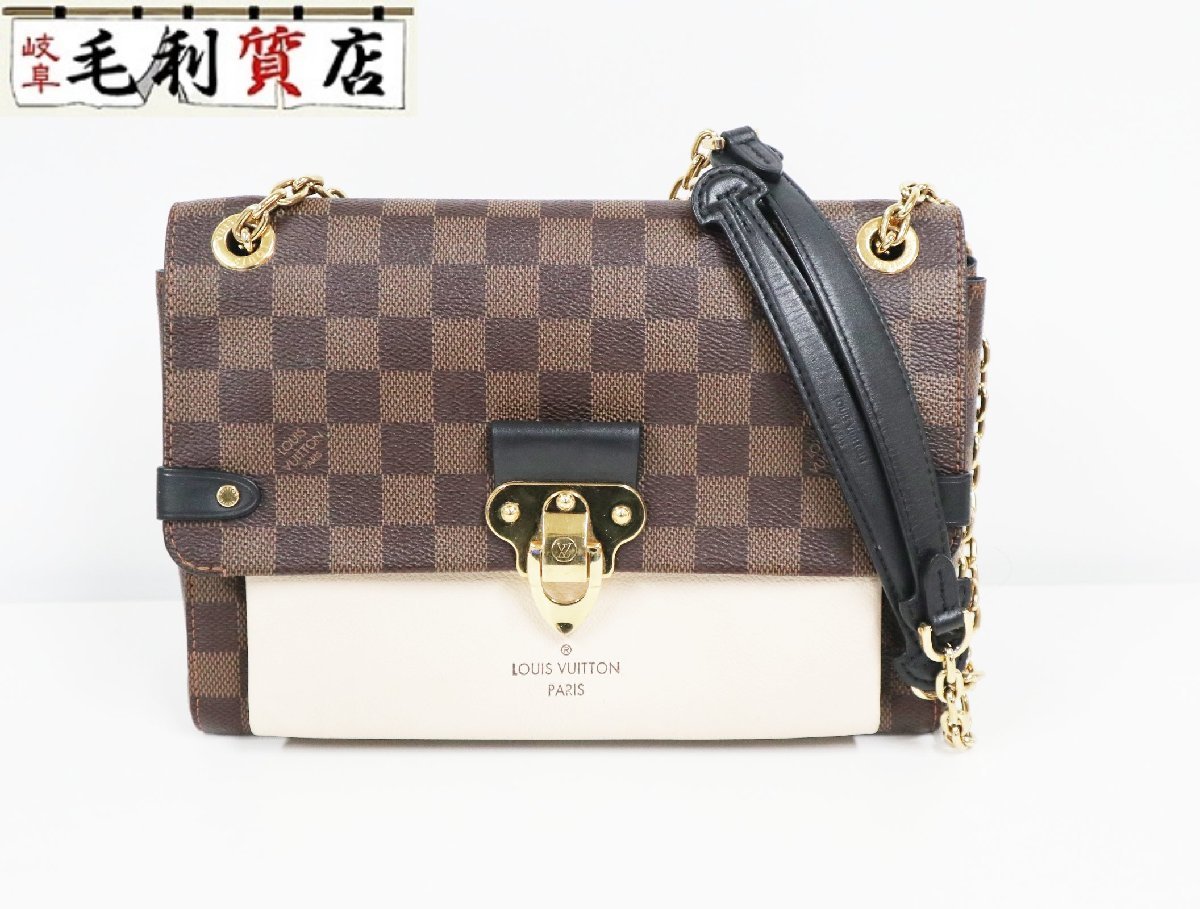 超特価 希少 ルイヴィトン ヴァヴァンPM ダミエ エベヌ バッグ 2way
