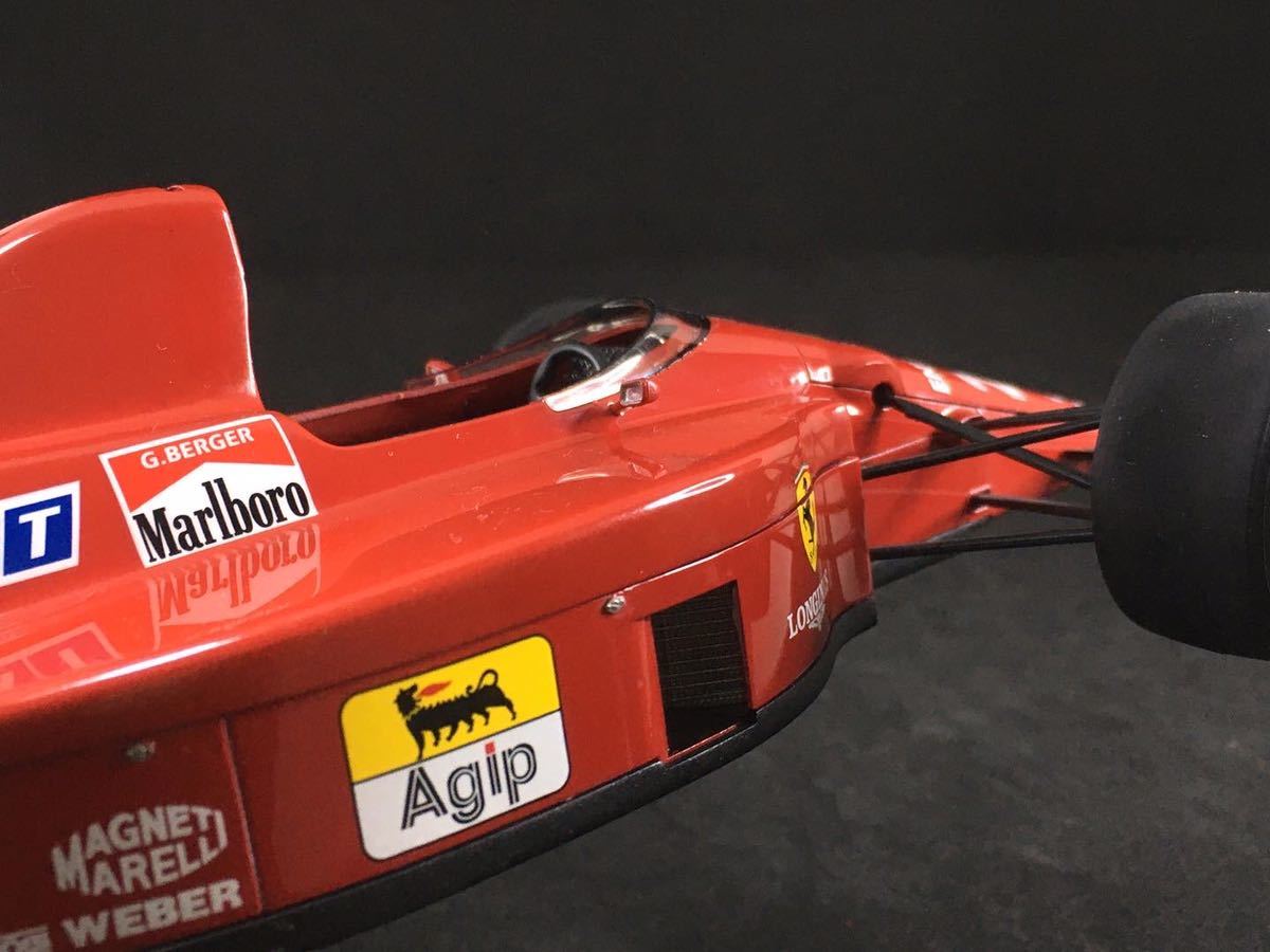 タミヤ☆フェラーリ640☆F189☆F1☆完成品☆1/20☆ベルガー仕様