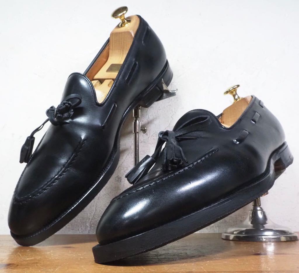 美品】英国 クロケット製 Ralph Lauren タッセルローファー US81/2C