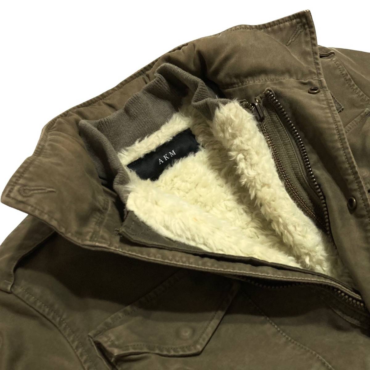 定価10.5万 AKM cold weather M-65 JKT Mサイズ 美品 コールドウェザーミリタリージャケット　ブルゾン　wjk　ジュンハシモト_画像5