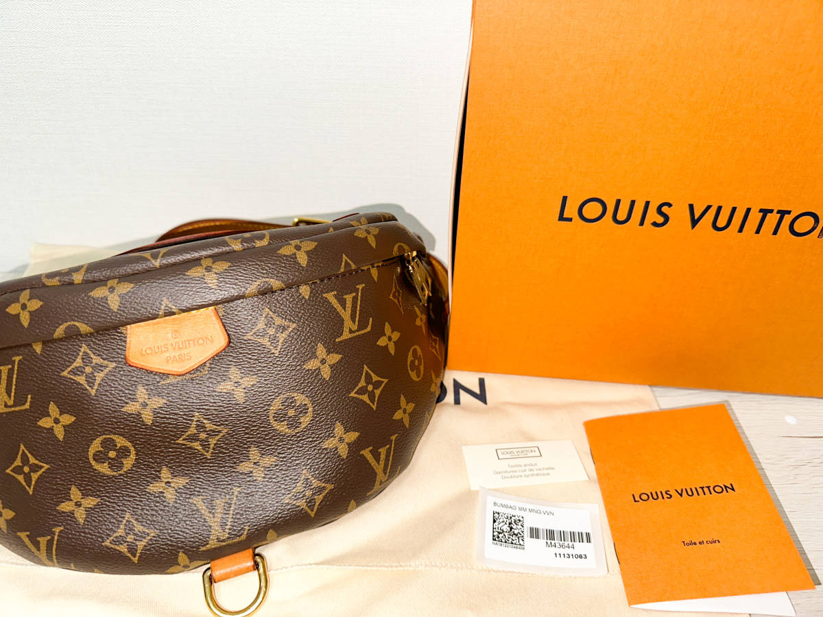 美品】ルイ・ヴィトン LOUIS VUITTON バムバッグ モノグラム ボディ