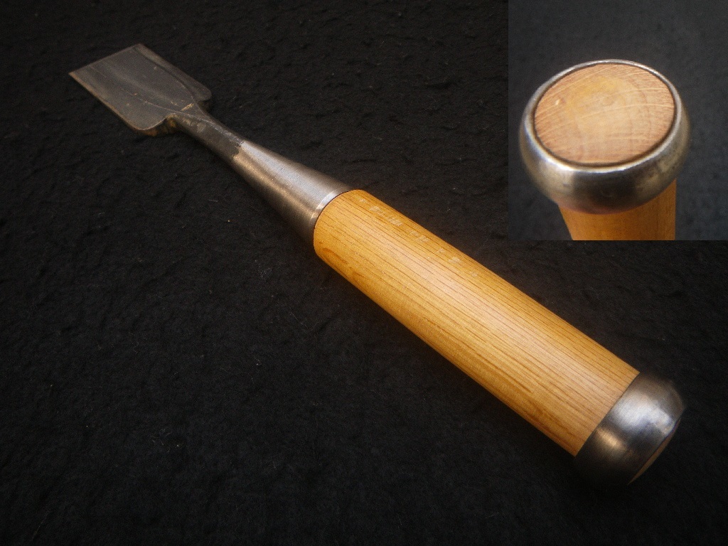 四分 角打 巾12㎜ 4分 半叩き 中叩のみ 中薄鑿 大工道具 {み 四分 角打 巾12㎜ 4分 半叩き 中叩のみ 中薄鑿 大工道具 {み