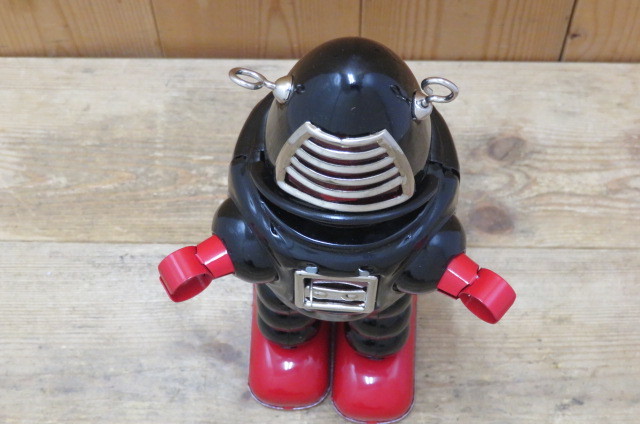  prompt decision * robot * collection PLANET ROBOT* toy museum * planet robot * black * tin plate toy ....zen my 