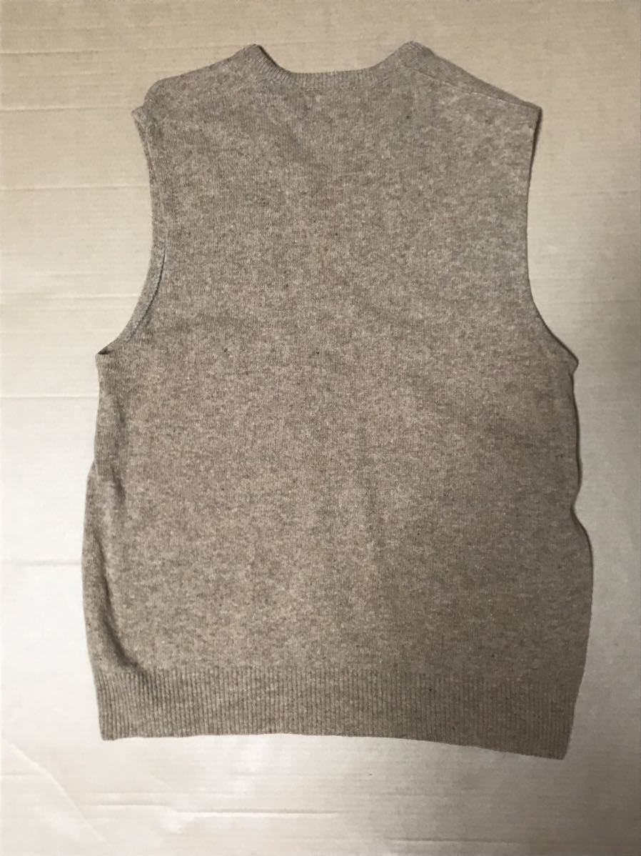80s USED TRENT KNIT VEST MADE IN USA 80's 中古 ニットベストLARGE アメリカ製 送料無料