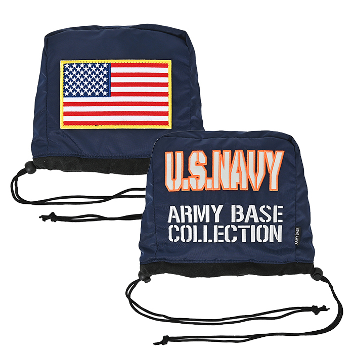アーミーベースコレクション スタンドバッグ ネイビー ABC-046SB ARMY BASE キャディバッグ NAVY_画像8