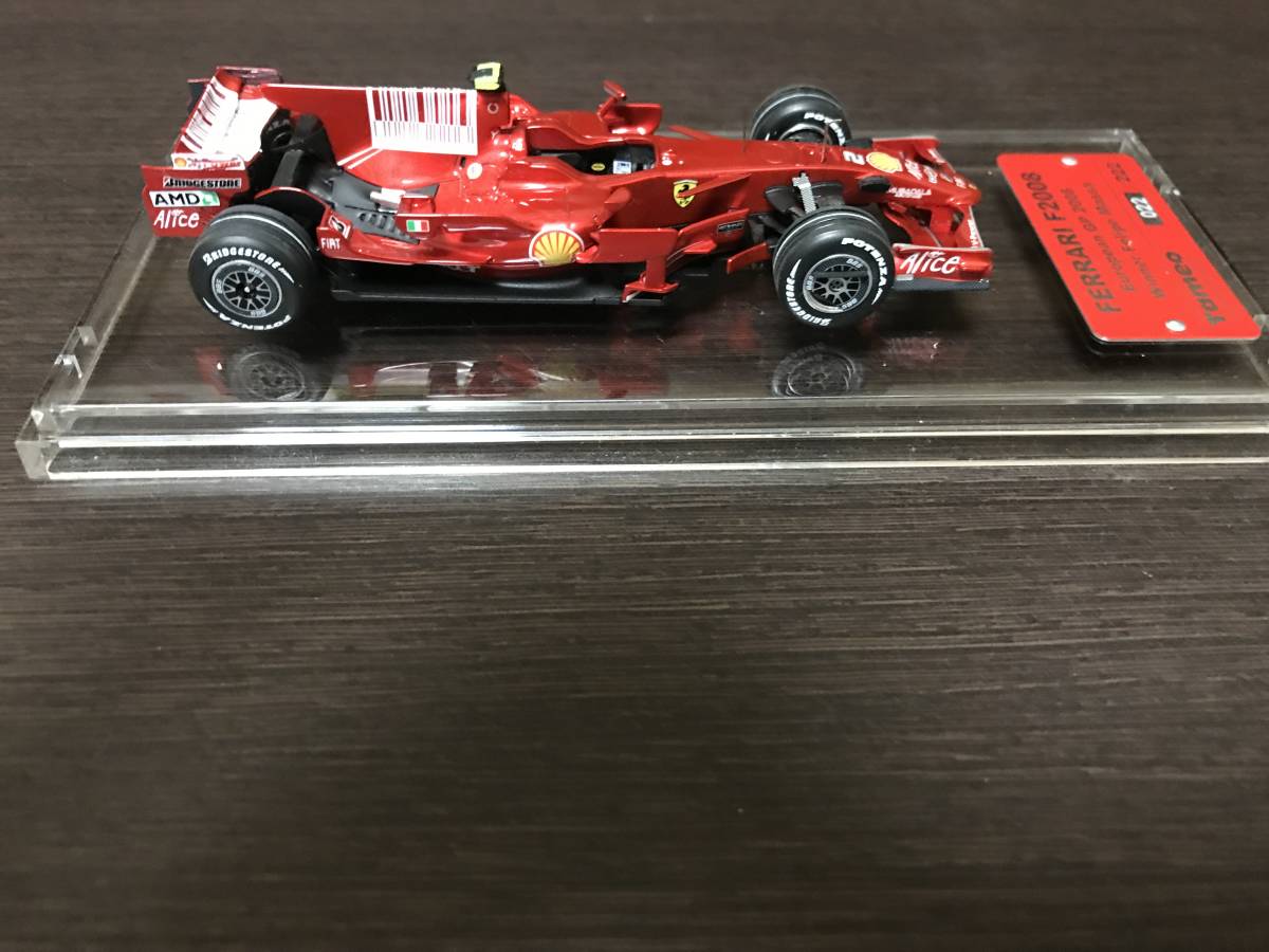 1/43完成品 TAMEO フェラーリ F2008 #2 F.マッサ ヨーロッパGP優勝