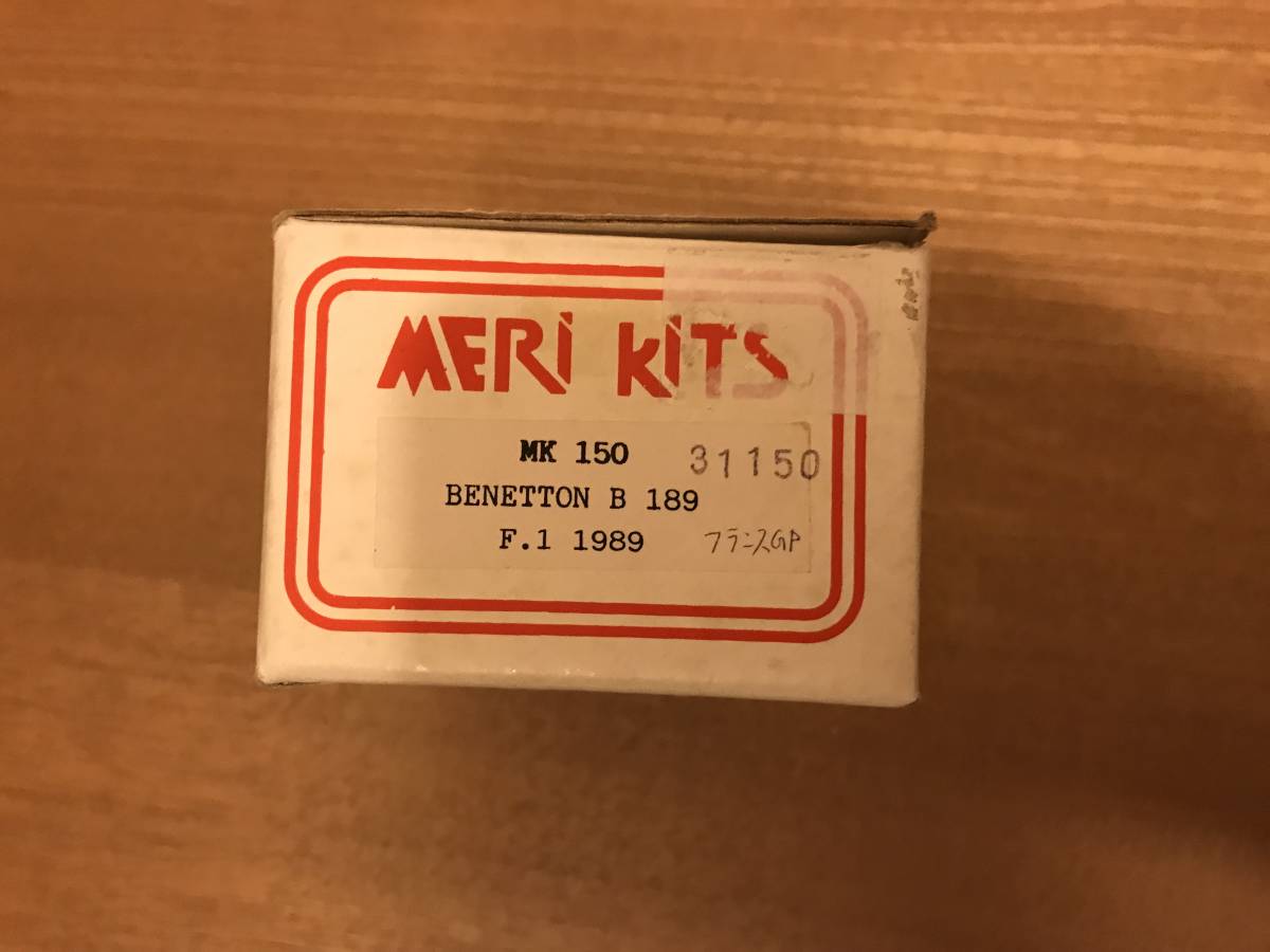 1/43 kit MERI Benetton * Ford B189 1989