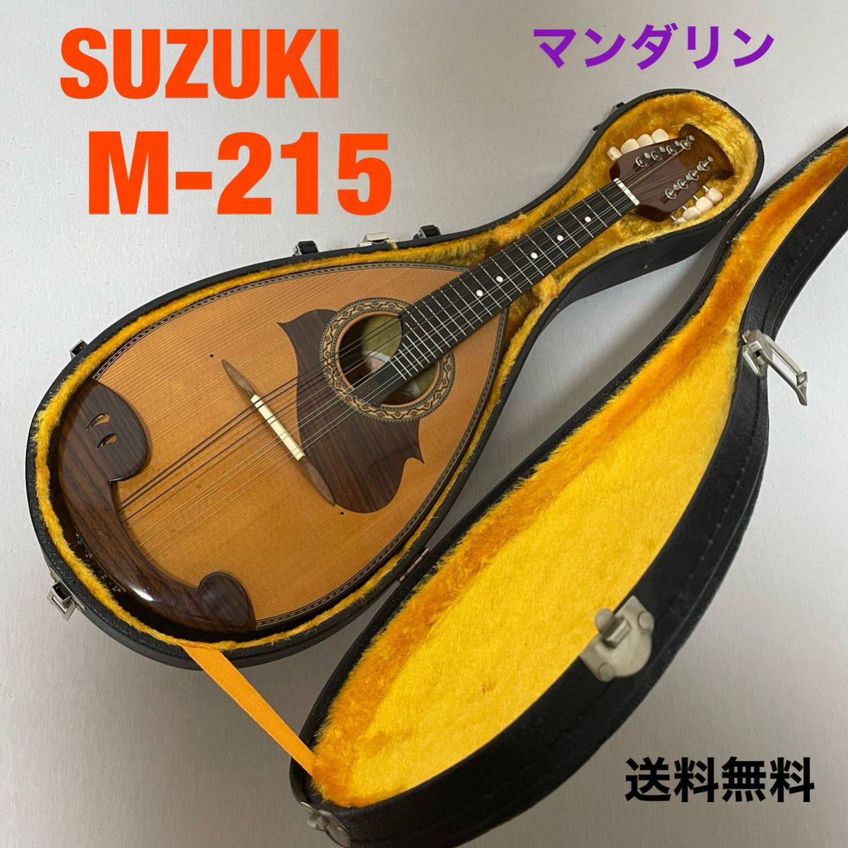 SUZUKI VIOLIN マンドリン モデルNo.M-215ハードケース付き - quifaest 