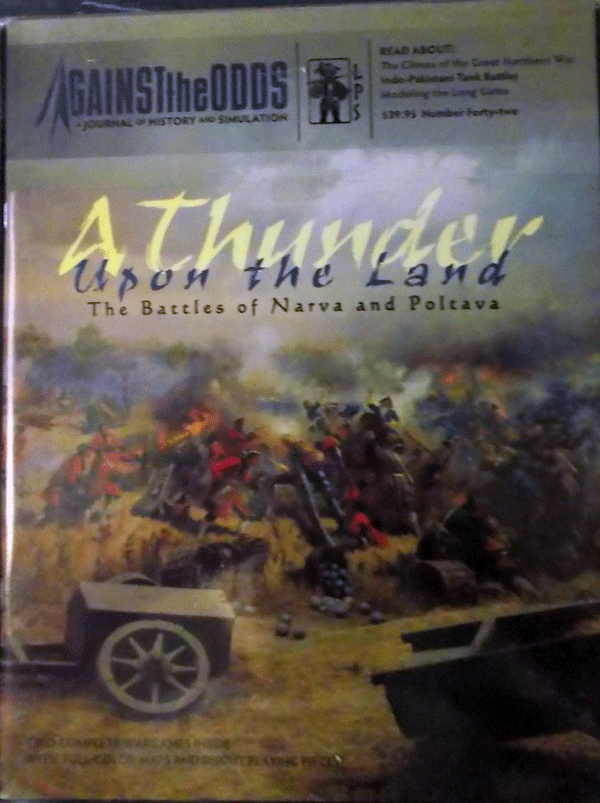 LPS/AGAINST THE ODDS NO.42 A THUNDER UPON THE LAND,BATTLE OF NARVA AND POLTAVA/駒未切断/未開封ボックス版/日本語訳無し_画像1