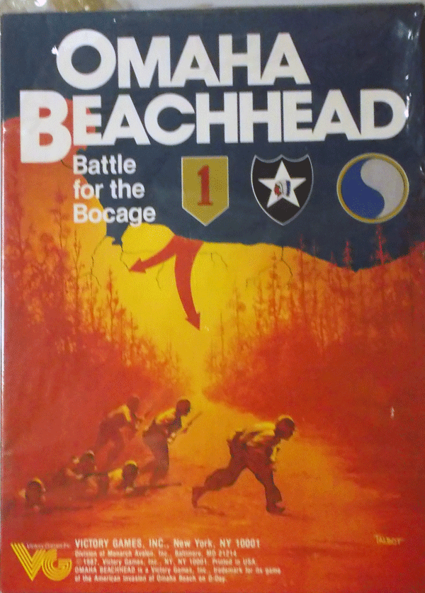 VG/OMAHA BEACHHEAD,BATTLE FOR THE BOCAGE/駒未切断/未開封品/日本語訳無し