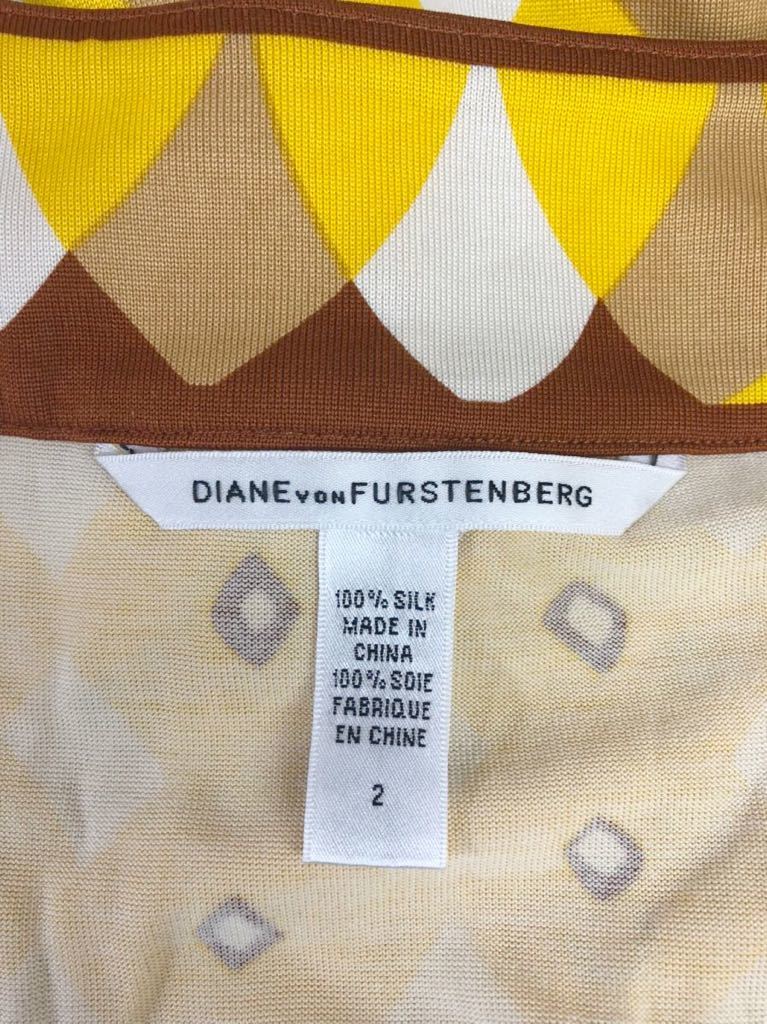 大流行中！ 美品 DIANE VON FURSTENBERG ダイアンフォンファステン