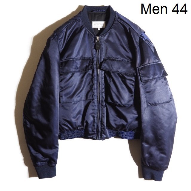 のもと】 新品□44□マルジェラ 18aw□切り替え ブルゾン ジャケット