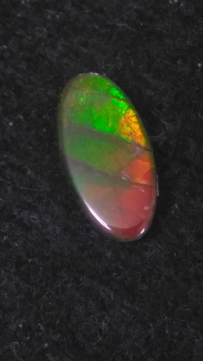 初回限定お試し価格】 貴重レア 特大天然 アンモライト 11.938ct