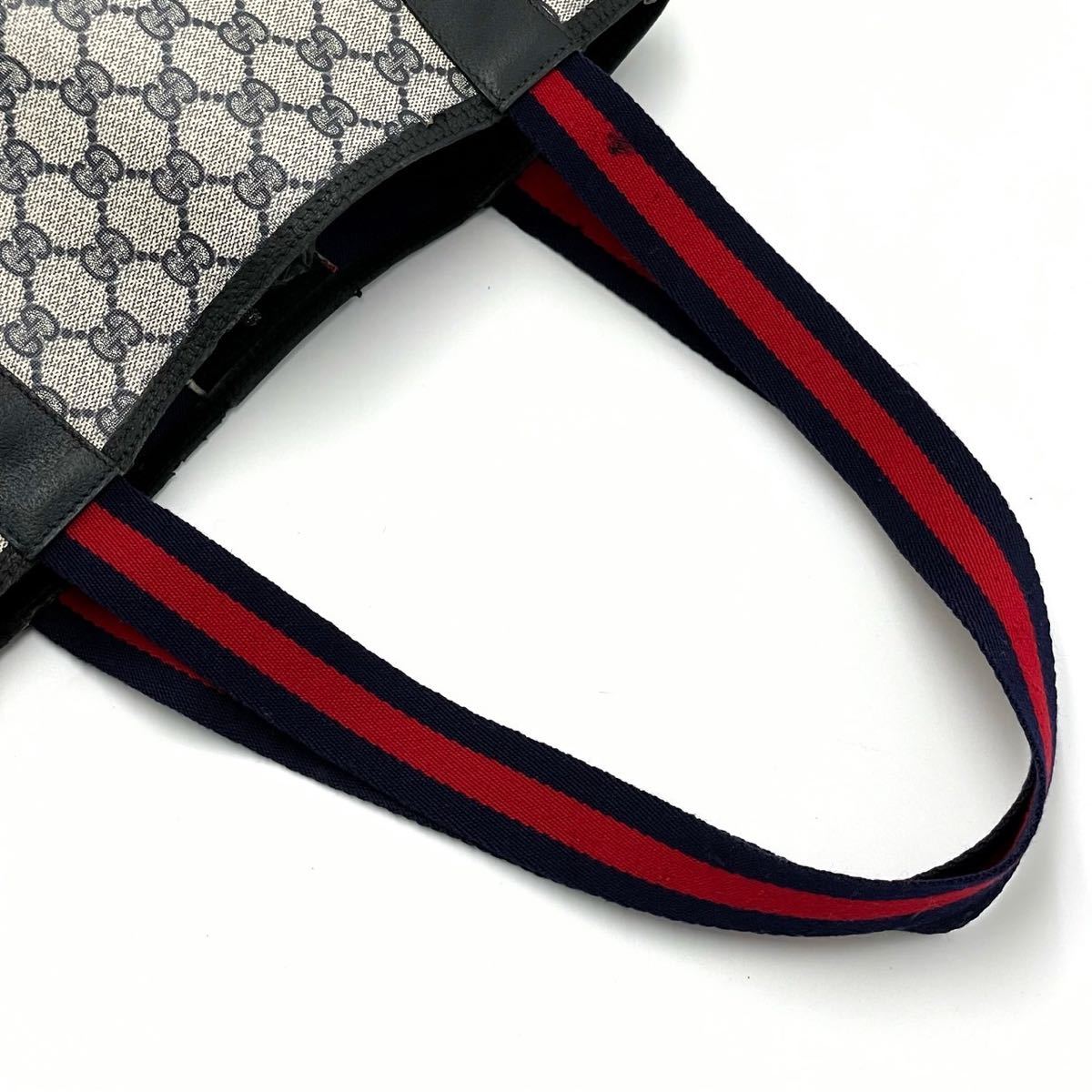 1円○美品○GUCCI オールドグッチ トートバッグ ショルダーバッグ