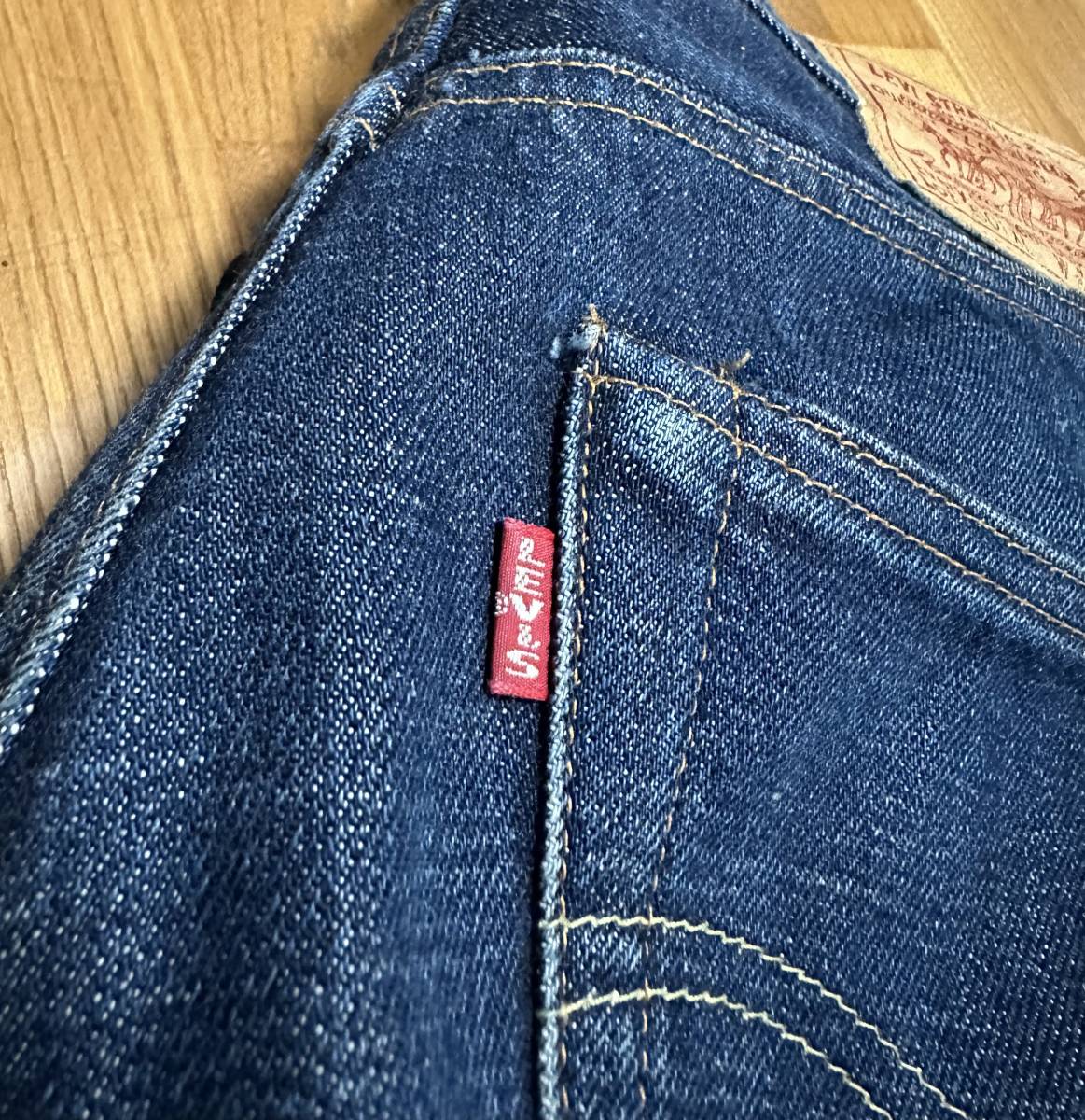 米国製 バレンシア 1947年モデル LEVI’S 501XX 47501-0117 W30 濃紺 美品 デニムパンツ ジーンズ 中古アメリカUSA製  40s 47s 片面555