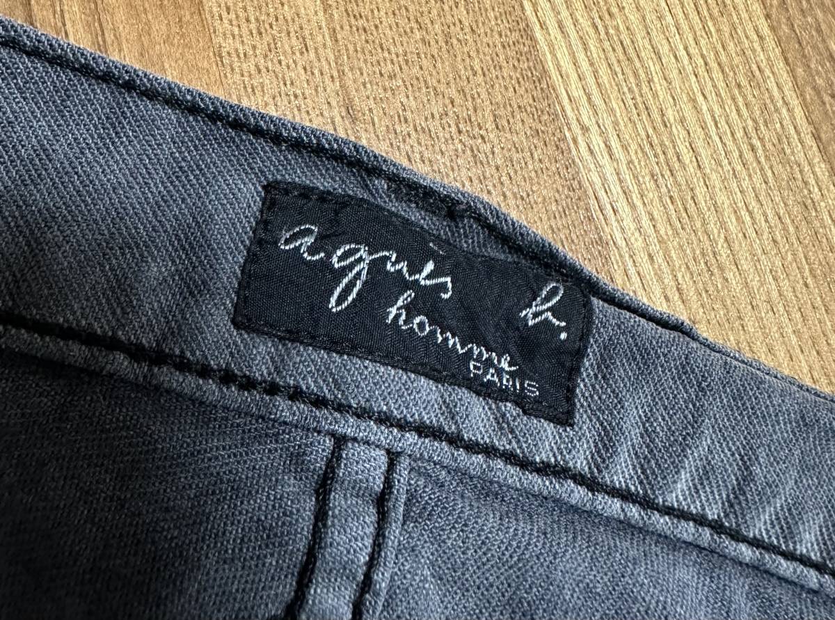 アニエスベー デニム ブラックジーンズ ヴィンテージ 90年代 旧タグ | agnes b. HOMME Vintage Black Denim  Pants Jeans 90s