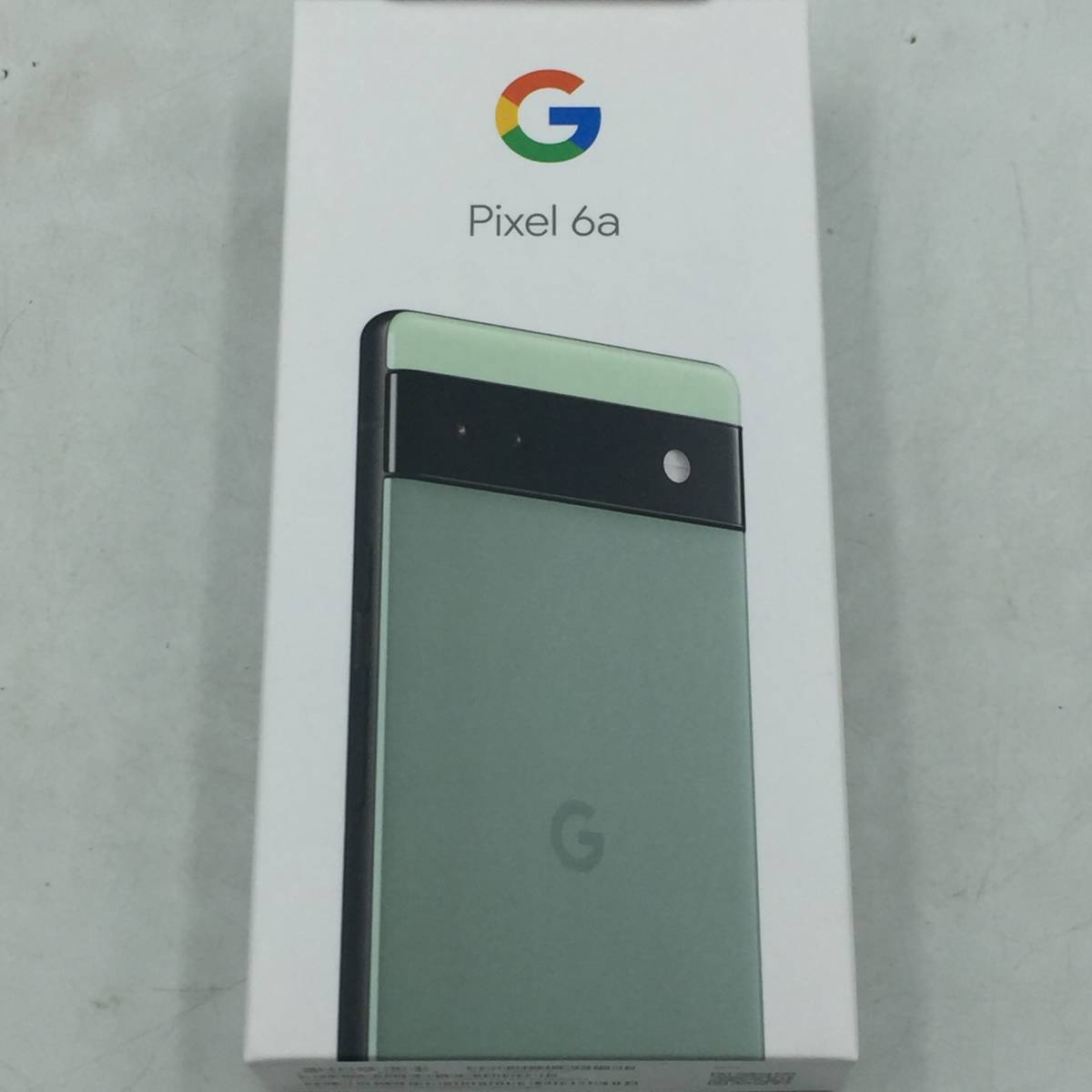 ヤフオク! - au Google Pixel 6a 5G 128GB Sage グリーン GA0...