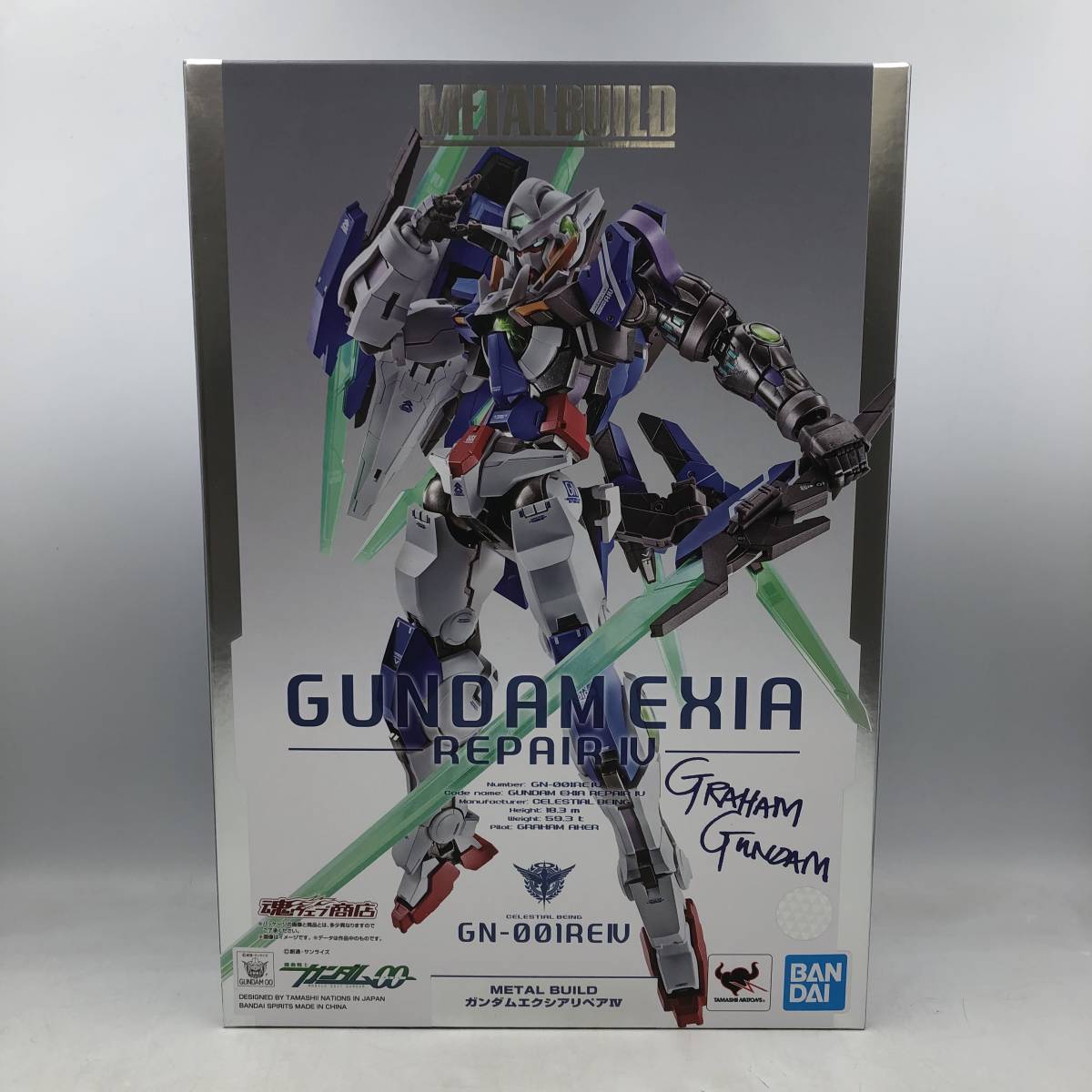 【未展示品】METALBUILD ガンダムエクシア (10周年記念モデル)
