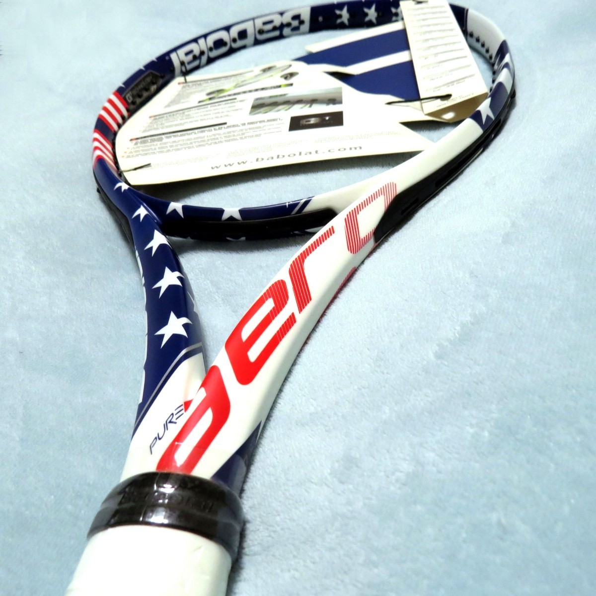 バボラ　テニスラケット　ピュアアエロ Ｇ３新品・未使用限定星条旗カラー