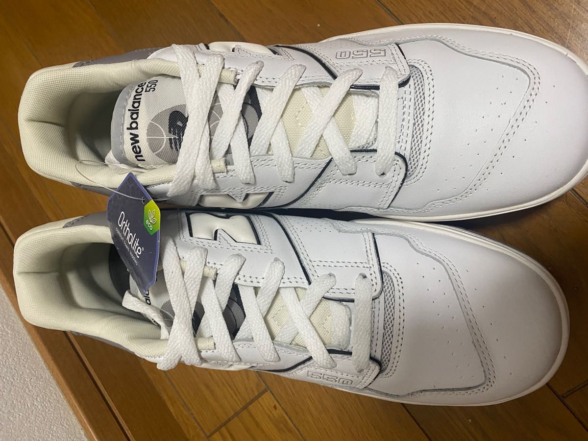 新品 ニューバランス 550 サンプル品 27 グレー ホワイト|PayPayフリマ