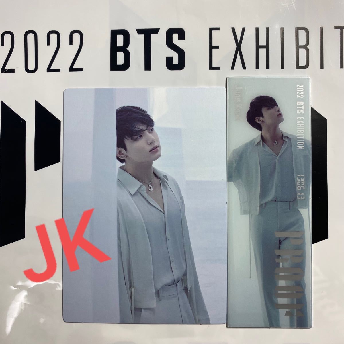 BTS proof 展示会 カードホルダー トレカ ブックマーク ジョングク