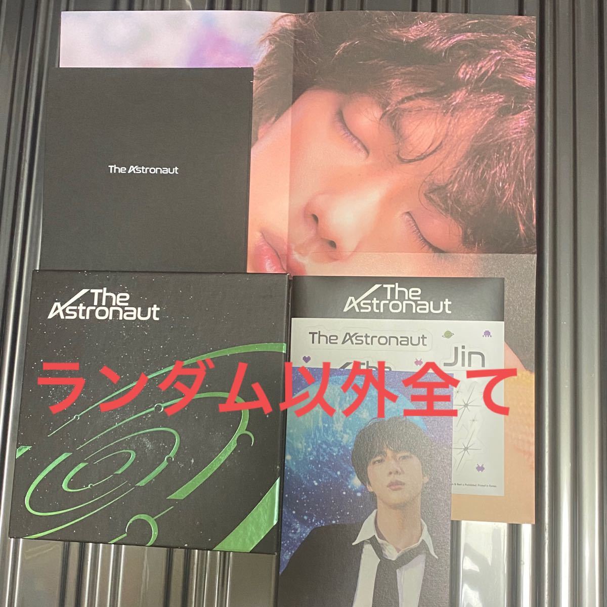 The Astronaut BTS ジン JIN ポストカード フォトブック CD VERSION2