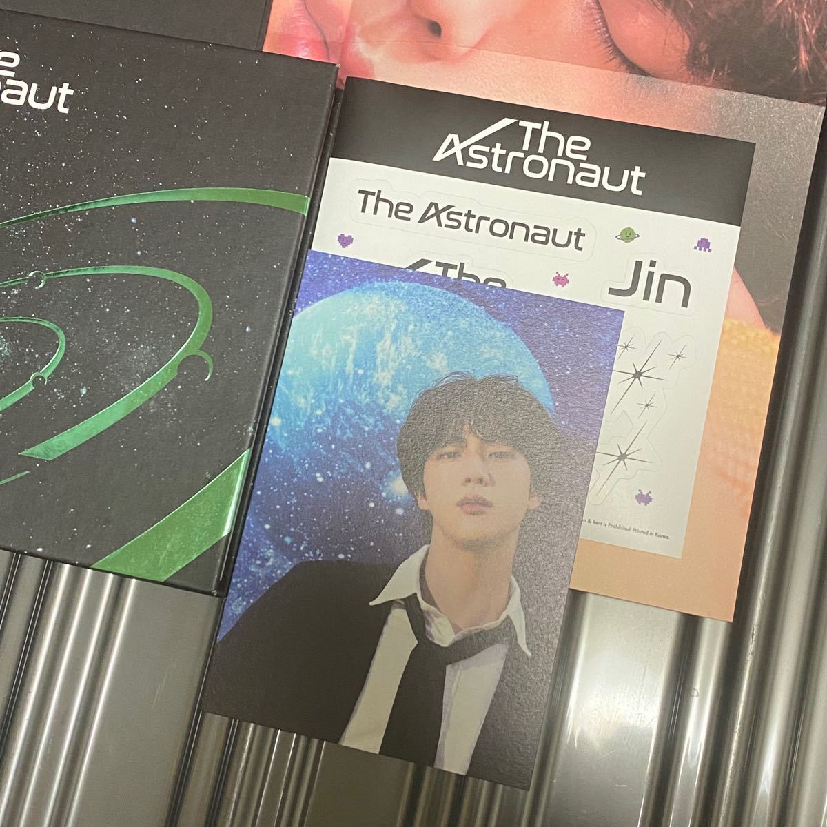 The Astronaut BTS ジン JIN ポストカード フォトブック CD VERSION2