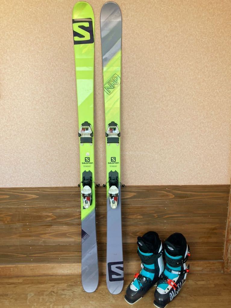 SALOMON スキー板 160cm ツインチップ カービング フリースタイル - 板
