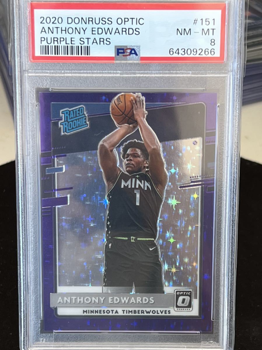 驚きの値段】 2020-21 Panini Donruss Optic ANTHONY EDWARDS /13