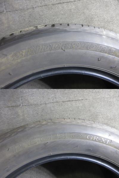 G659-10 ②買得品★夏サマタイヤ★溝あり★山あり★215/55R17 94V BRIDGESTONE REGNO GR-XI 4本セット_画像5