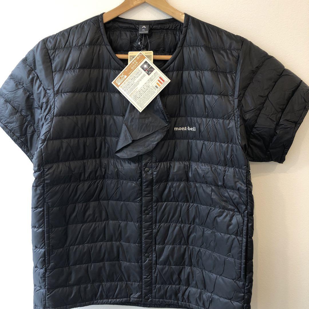 モンベル スペリオダウン ラウンドネックT Men's ブラック XL モンベル スペリオダウン ラウンドネックT Men's ブラック XL