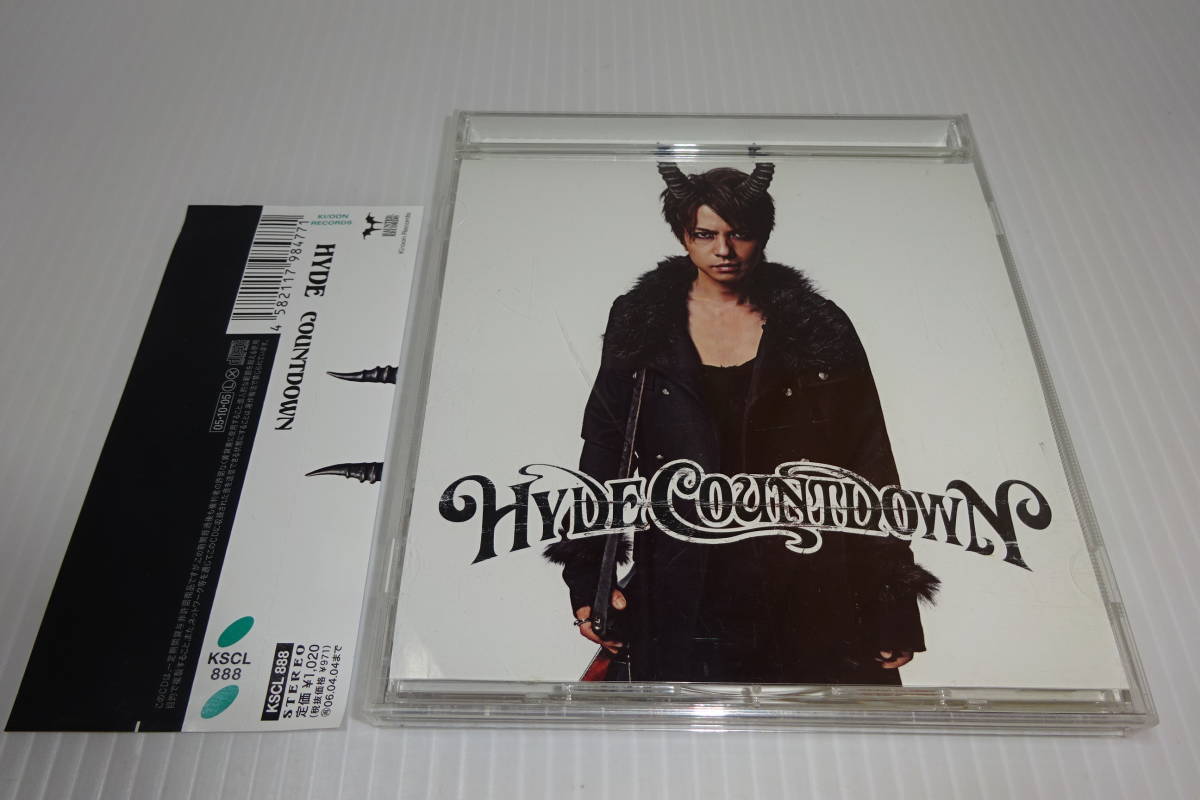 帯付★HYDE★COUNTDOWN★ハイド★ラルク★2枚同梱180円_画像1