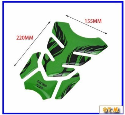 LHK2551★バイク ステッカー かっこいい 3D タンクパッド 汎用 ホンダ ヤマハ _画像8