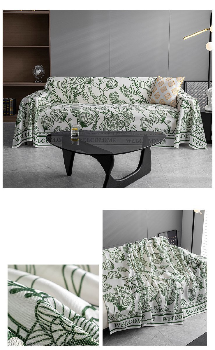 PYD2104* interior fur cover protection ka multi cover so bar stylish plant floral print bed . bar change ka. applying washing with water approximately 180×230cm