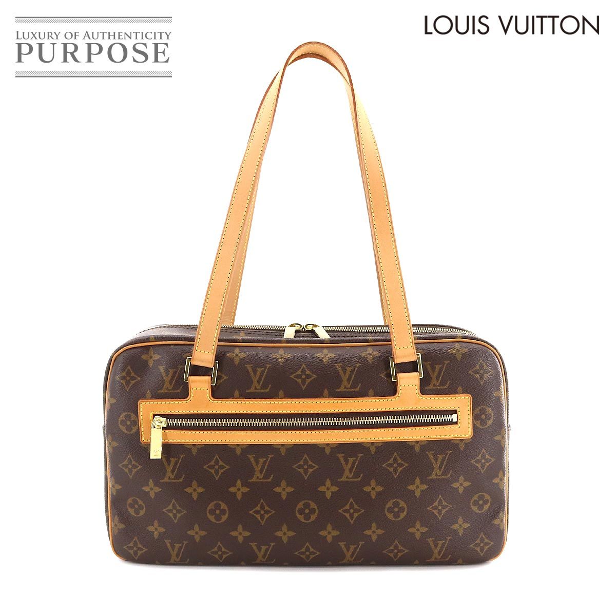 新品同様 ルイ ヴィトン LOUIS VUITTON モノグラム シテ GM ショルダー