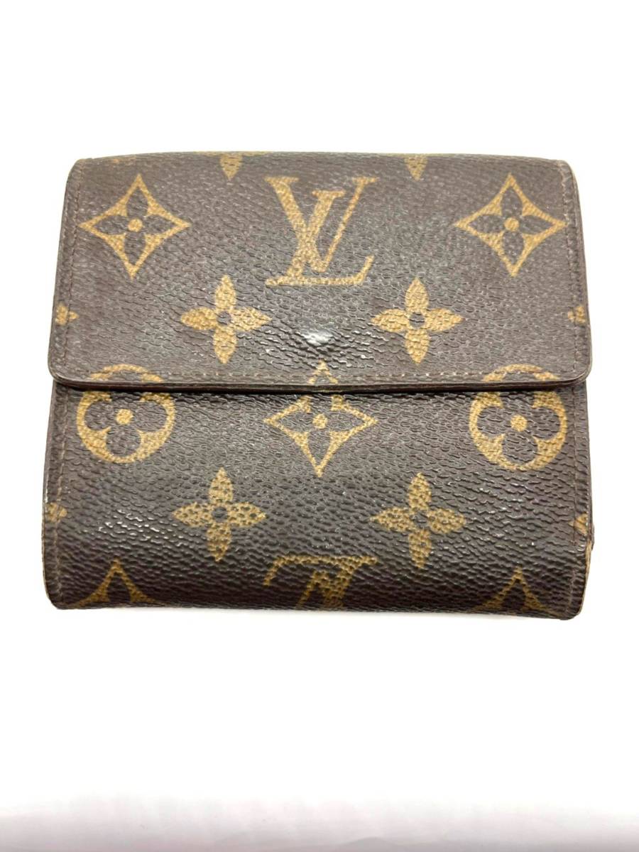 Louis Vuitton ルイヴィトン モノグラム ポルトモネ ビエ カルト クレディ 二つ折り財布 Wホック PVC M61652  シリアル：TH1925(95年製造)