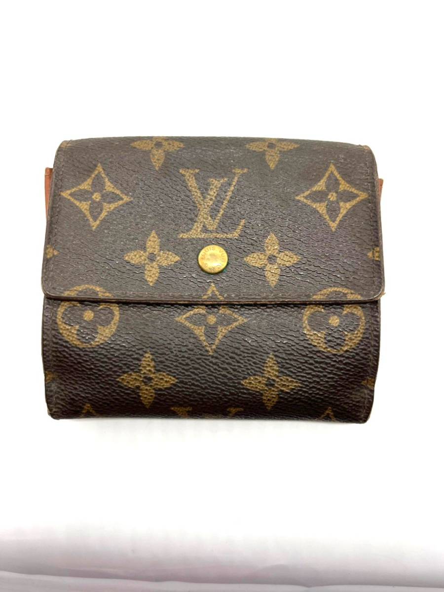Louis Vuitton ルイヴィトン モノグラム ポルトモネ ビエ カルト クレディ 二つ折り財布 Wホック PVC M61652  シリアル：TH1925(95年製造)