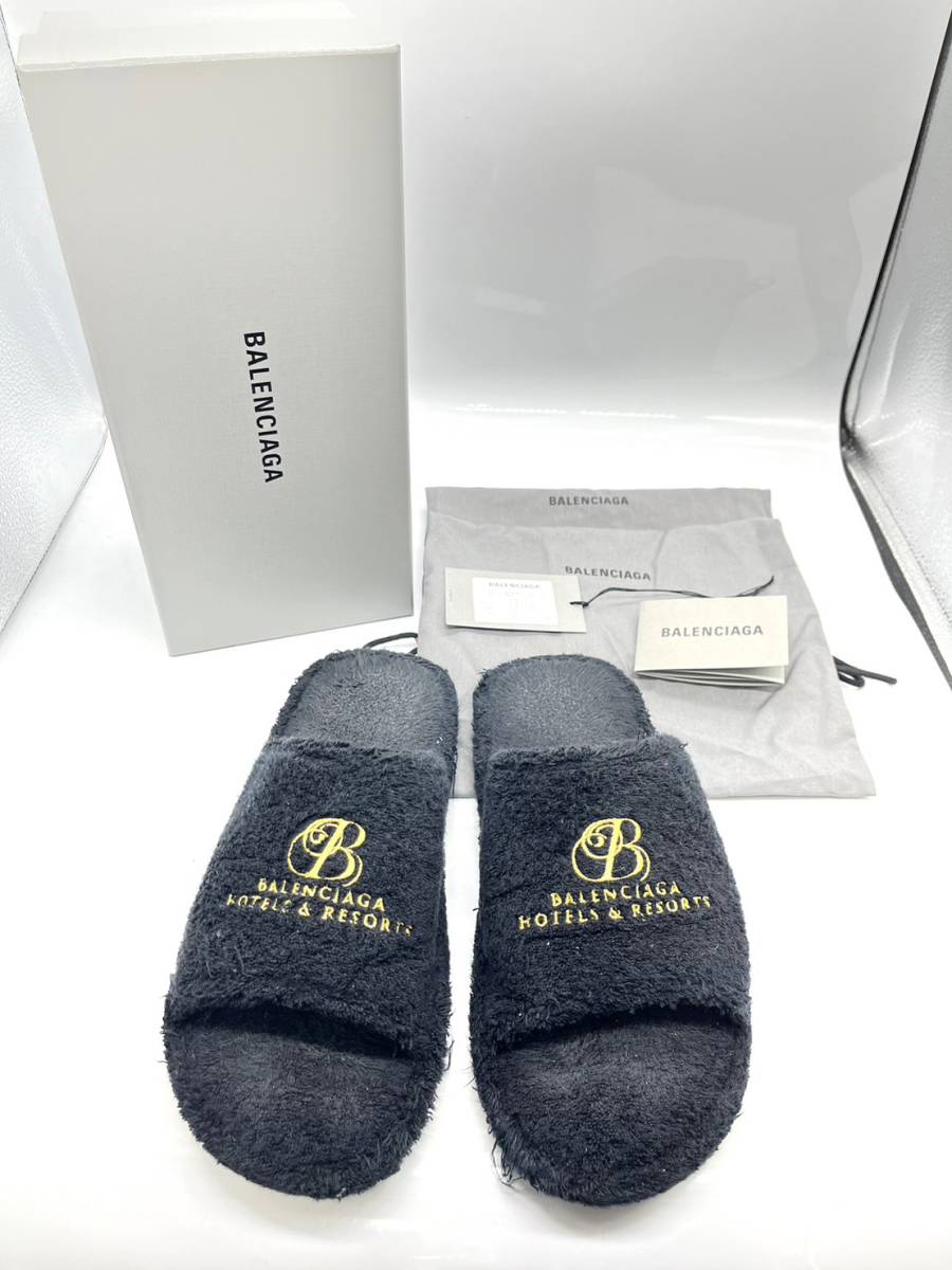 ヤフオク! - 【良品】BALENCIAGA バレンシアガ スリッパ サン