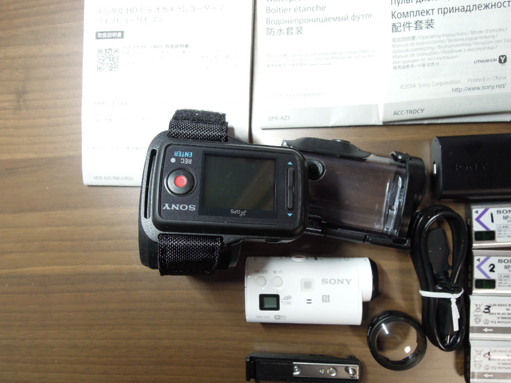 SALE/77%OFF】 SONY ウェアラブルカメラ AZ1 ライブビューリモコン