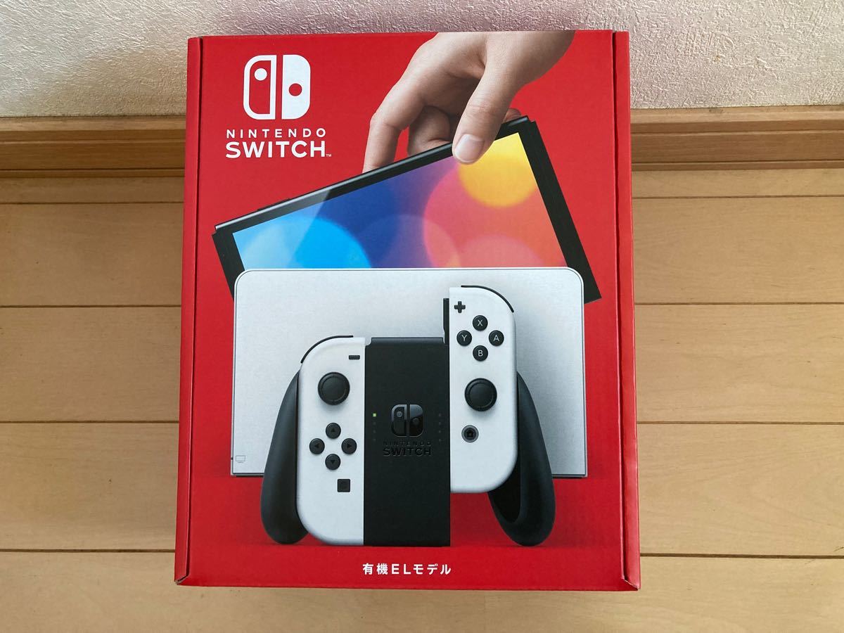 新品未開封 Nintendo Switch 本体 有機ELモデル JCホワイト