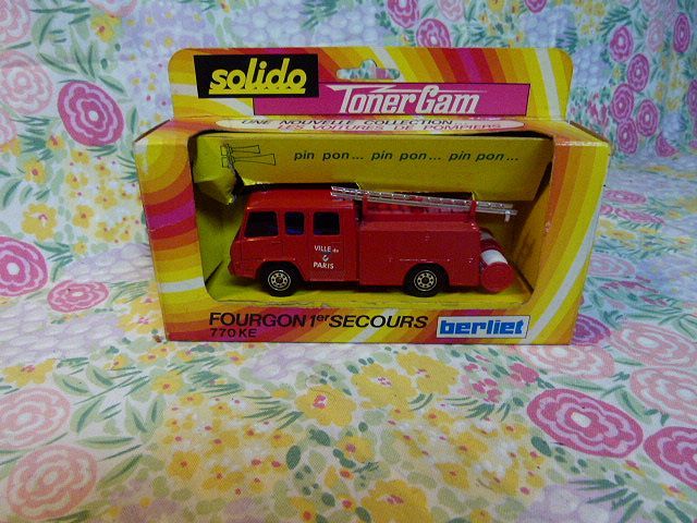 * Solido fire-engine 770KE beautiful goods *