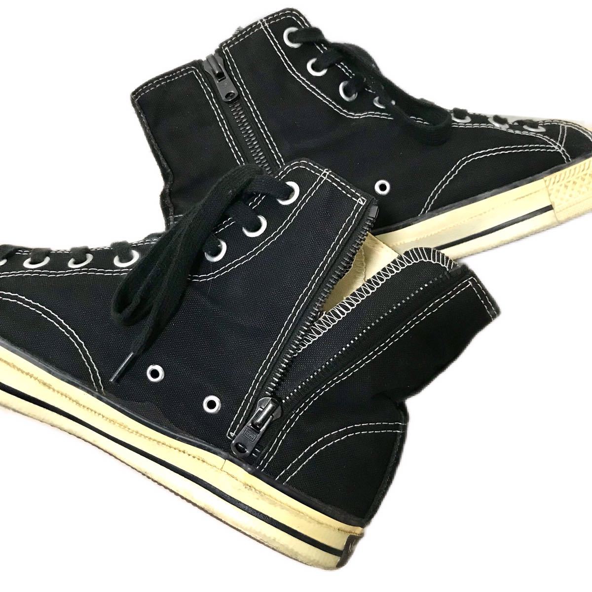 ナンバーナイン 05aw THE HIGH STREET期 ハイカットスニーカー