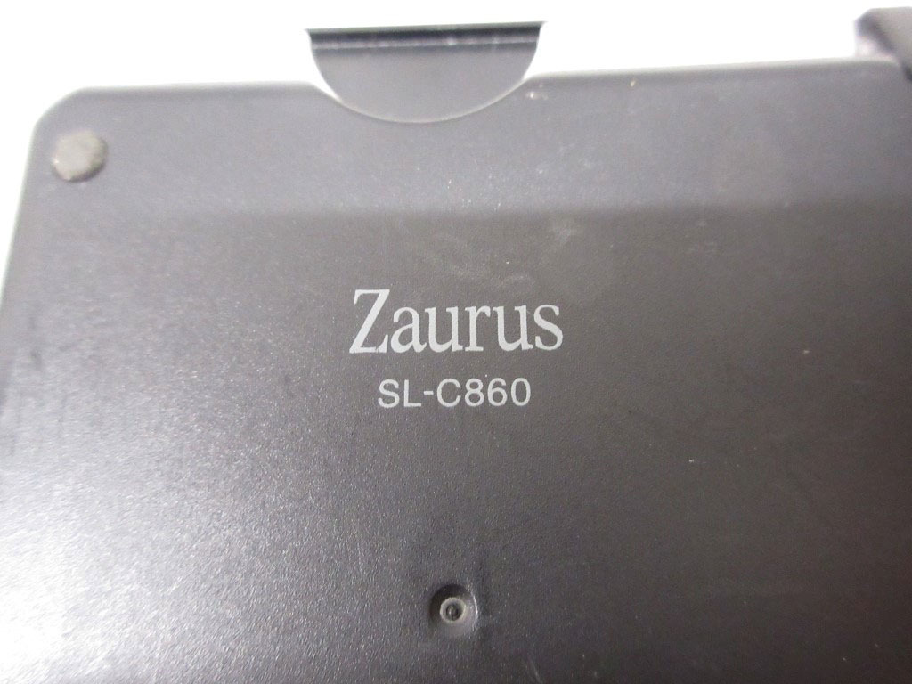 11K009 SHARP シャープ ザウルス [SL-C860] 未確認 ペン欠品 ジャンク扱い 部品取りなどに 売り切りの画像9