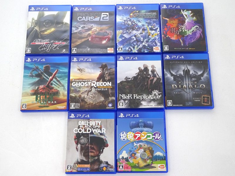 ヤフオク! - ☆中古☆PS4ソフト まとめ売り 計10本セット (SDガ...
