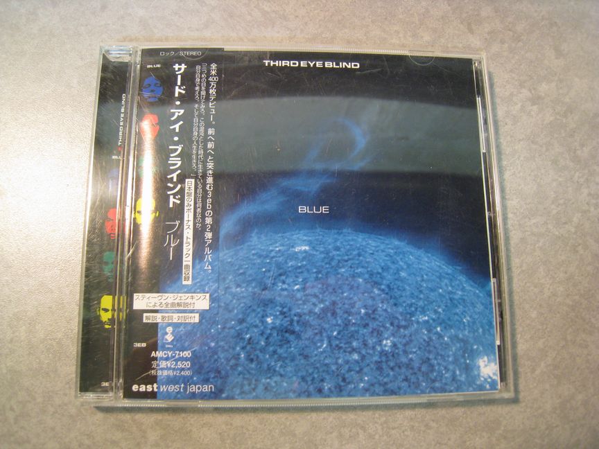 サード・アイ・ブラインド　ブルー　Blue 　日本版ボーナストラック収録　CD　帯付き_画像1